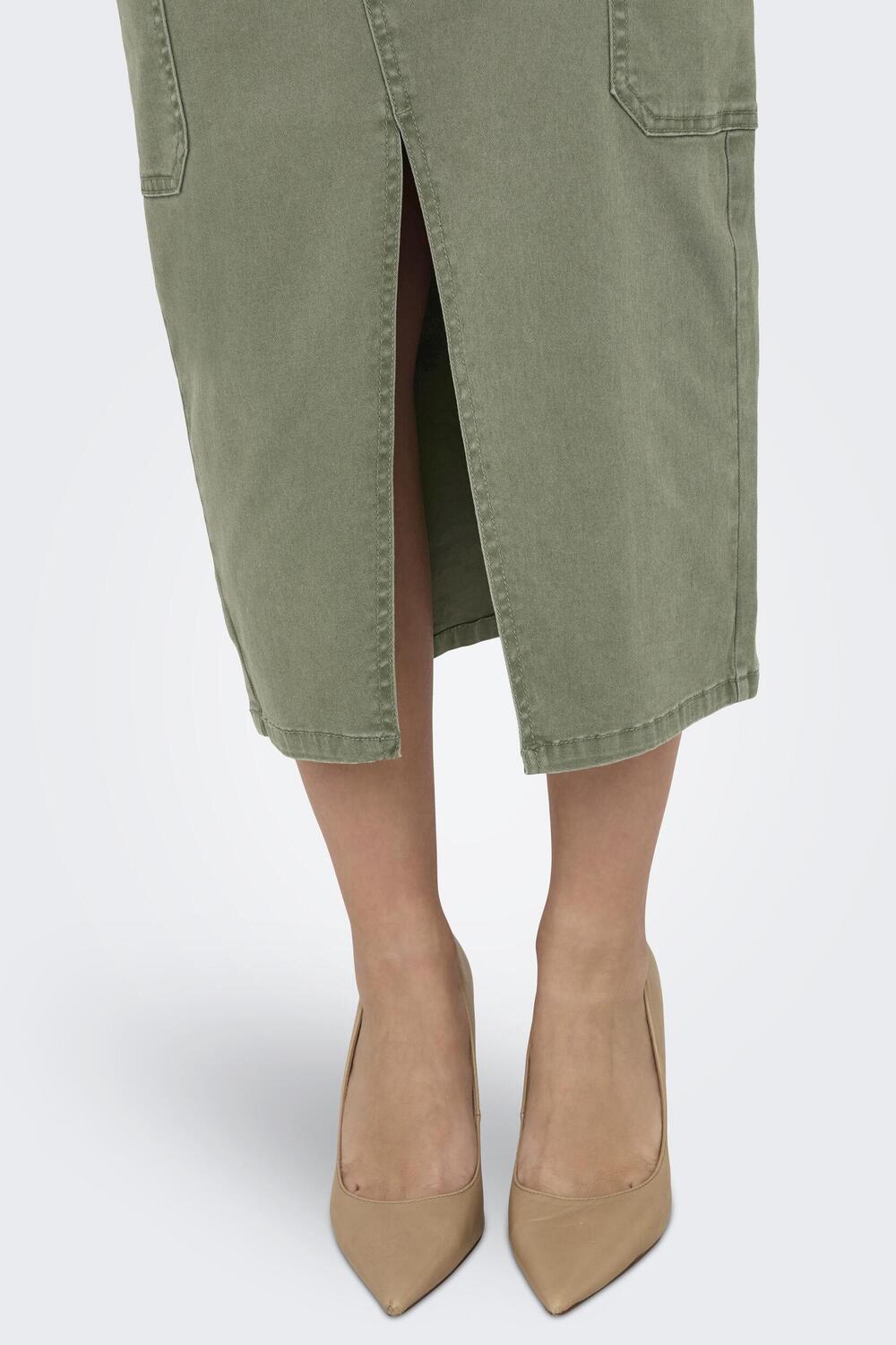 onllola hw cargo long slit skir pnt 15318851 only rok kalamata