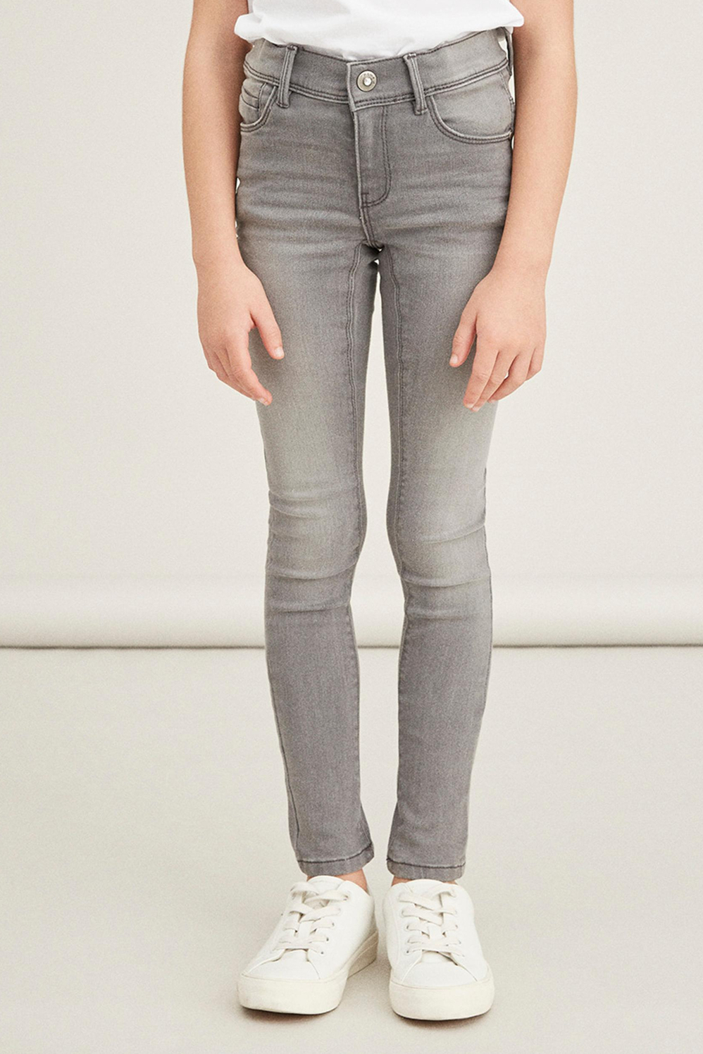nkfpolly skinny jeans 1262-ta noos 13208871 name it jeans light grey denim