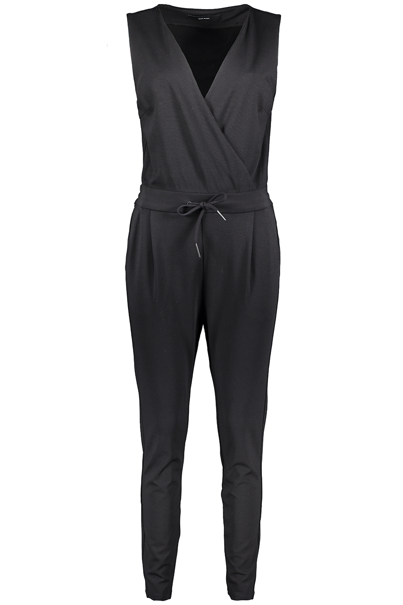 vmeva sl string jumpsuit lcs 10232264 vero moda jumpsuit black